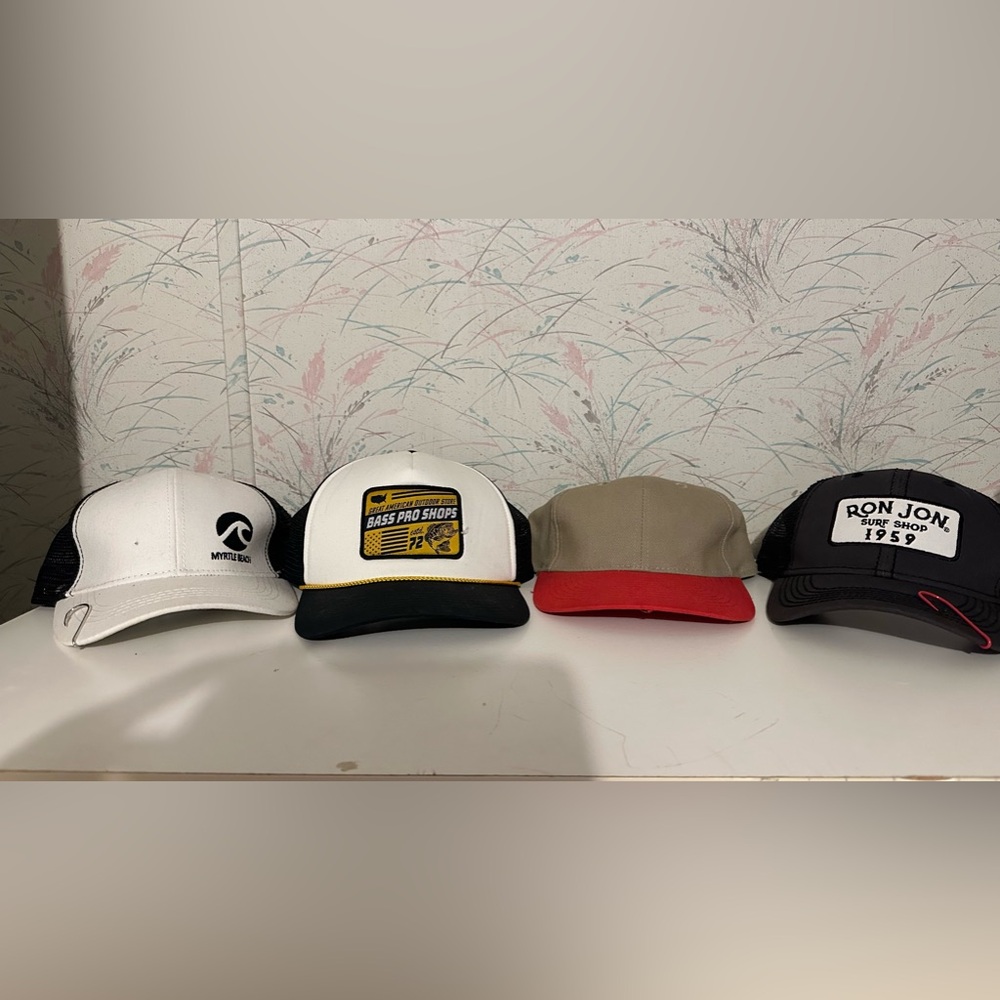 various hats